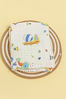 6-Layer Muslin Cotton Bath Towel – Soft & Absorbent – 100x 50cm – Assorted Designs