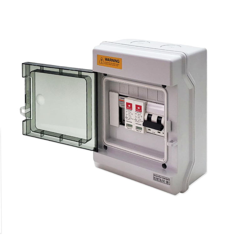 DCDB IP66 WATER PROOF- Distribution Box - MERSEN - DC1-600V- Havells MCB (UpTo 3kW, 600V SPD)