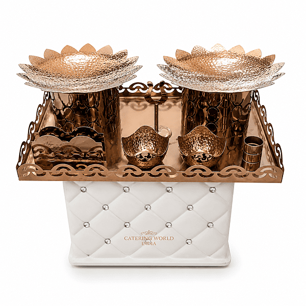 SNACK WARMER FLOWER RG BL