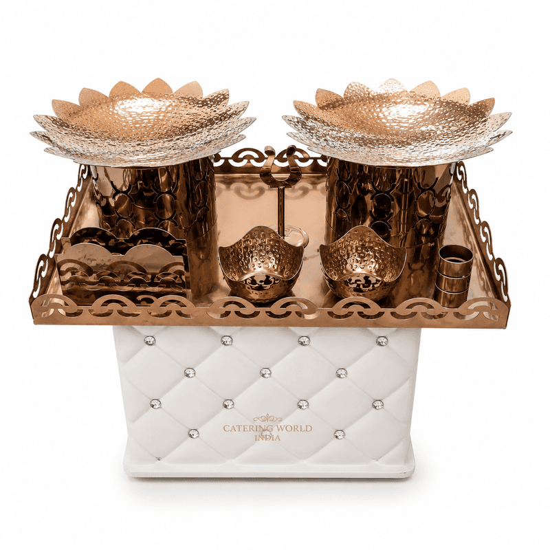 SNACK WARMER FLOWER RG BL