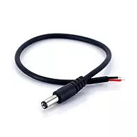 DC Jack Male Power Cable With (5.5×2.1mm) Wire DC Jack Male Power Cable With (5.5×2.1mm) Wire