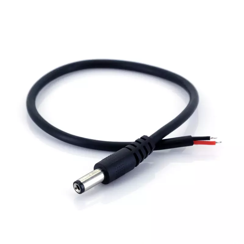DC Jack Male Power Cable With (5.5×2.1mm) Wire DC Jack Male Power Cable With (5.5×2.1mm) Wire