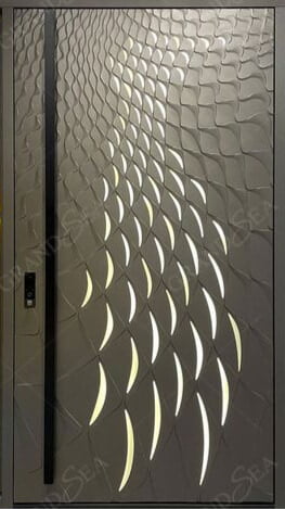 Luminous Wave HDHMR Moulding Door