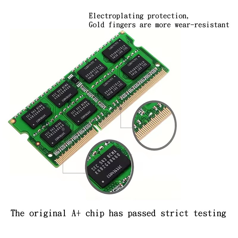 DDR3L SO-DIMM Laptop RAM – 1600MHz, 1.35V, Low Voltage Memory Module DDR3L SO-DIMM Laptop RAM – 1600MHz, 1.35V, Low Voltage Memory Module