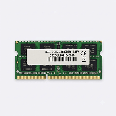 8GB DDR3L SO-DIMM Laptop RAM 1600MHz 1.35V | PC3L-12800 Memory Module for Laptops