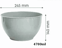 mixing bowl 4700ml