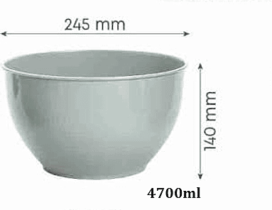 mixing bowl 4700ml