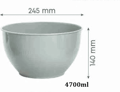 mixing bowl 4700ml