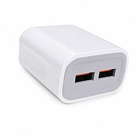 Champion 12W 5V/2.4A Dual USB Wall Charger | Fast Charging Adapter for Android & USB Devices | Quick Charge 3.0 Support (White) Champion 12W 5V/2.4A Dual USB Wall Charger | Fast Charging Adapter for Android & USB Devices | Quick Charge 3.0 Support (White)