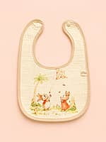Muslin Cotton Baby Bibs - Pack of 2 - Assorted Designs Muslin Cotton Baby Bibs - Pack of 2 - Assorted Designs
