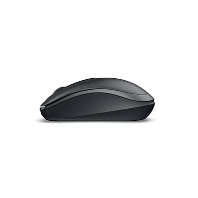 Dell WM118 Wireless Mouse, 2.4 Ghz with USB Nano Receiver, Optical Tracking, 12-Months Battery Life, Ambidextrous, Pc/Mac/Laptop - Black.