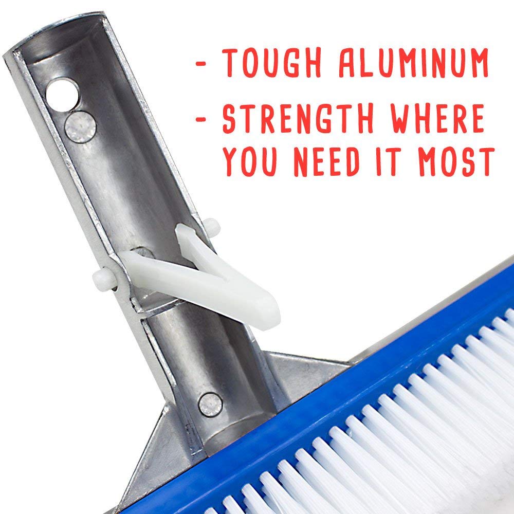 Deluxe Pool Wall Brushes 18 Inches Deluxe Pool Wall Brushes 18 Inches