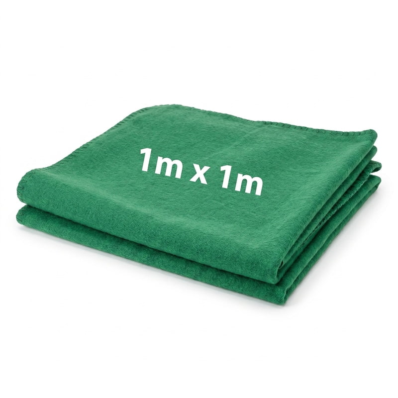 Surgical Green Cloth 1m x 1m – Reusable Surgical Draping Cloth