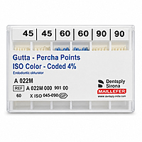 Dentsply Gutta Percha Points 4% Taper