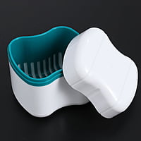 ET Dental Denture Box With Filter Tray – Denture & Retainer Storage Case