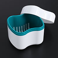 ET Dental Denture Box With Filter Tray – Denture & Retainer Storage Case