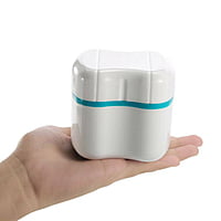 ET Dental Denture Box With Filter Tray – Denture & Retainer Storage Case