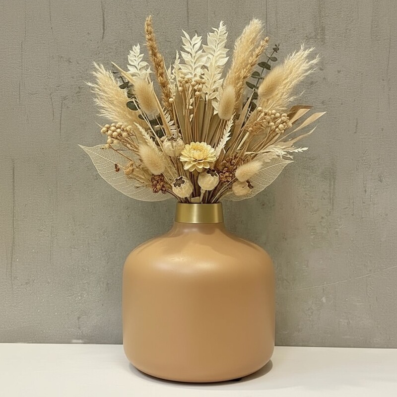 Warm Beige Vase