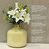 Pastel Yellow Vase
