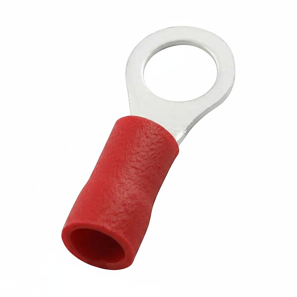 1.5 sq.mm-Crimping Type Insulated Copper Ring Type Terminal Ends | HRI-7063 (Pack Of 10)