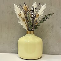 Pastel Yellow Vase