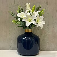 Midnight Blue Vase