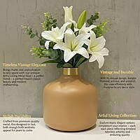 Warm Beige Vase