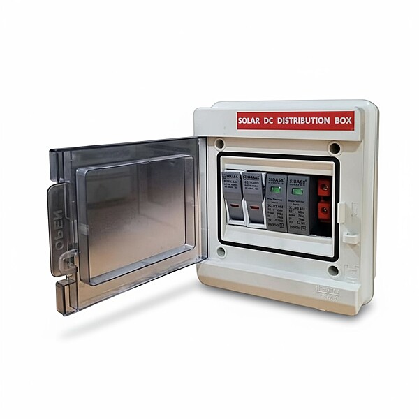 WaterShield IP66 DCDB 1 in 1 Out Inbuilt DC Fuse 20A (2 Nos), SPD 600V