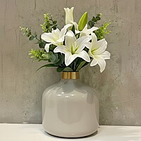 Cool Grey Vase