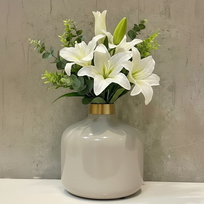 Cool Grey Vase