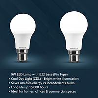 Havells LED Plus 9W B22 CDL Lamp V7