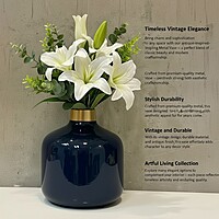 Midnight Blue Vase