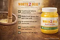 brand trust image of Traditional bilona method used for making desi cow ghee with benefits