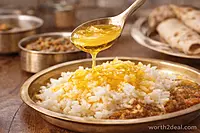 Desi cow ghee used in traditional Kerala cooking