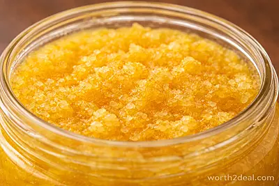 texture of pure bilona desi cow ghee