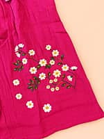 Nilavi – Muslin Front-Open Baby Frock | Assorted Colours Nilavi – Muslin Front-Open Baby Frock | Assorted Colours