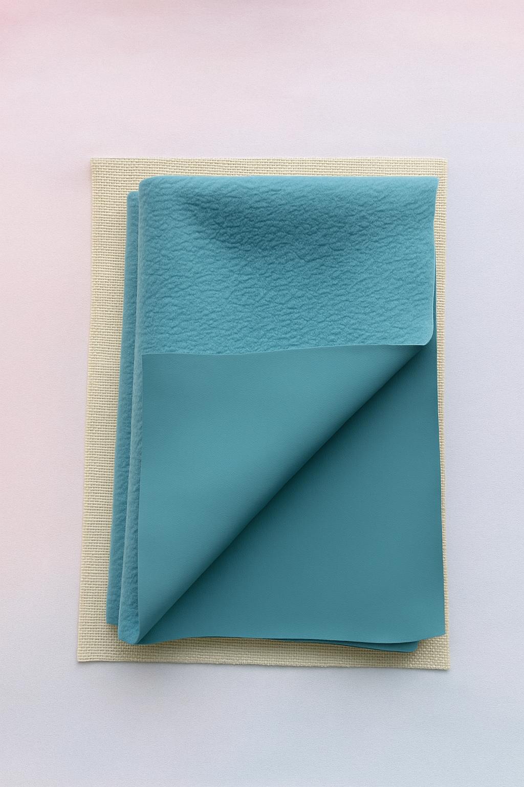 Baby Dry Sheet / Oil Massage Mat - Teal Mist
