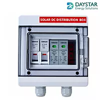 Sibass DCDB WaterShield IP65 Weatherproof – 600V SPD & 2 DC 20A Fuse Holders