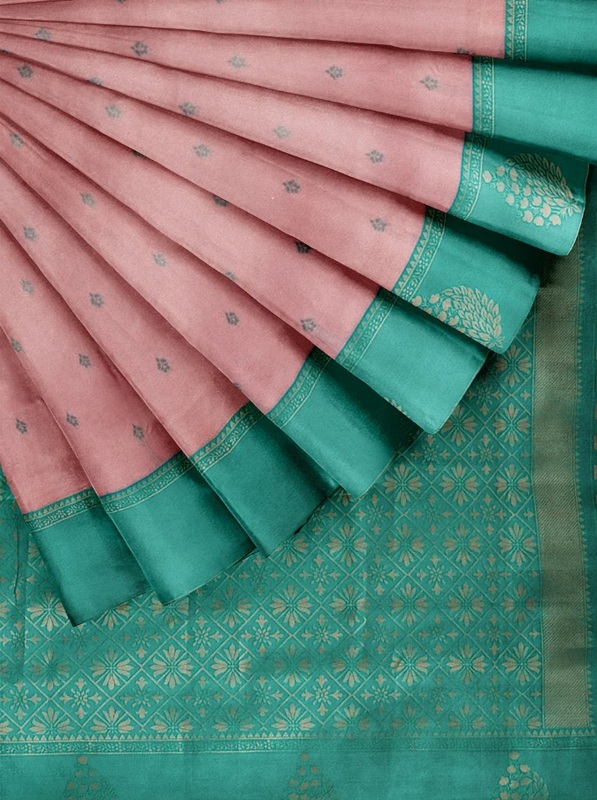 Women's Silk Deep V Cut Neck Embroidery Work with Handwork Sleeveless Readymade Blouse