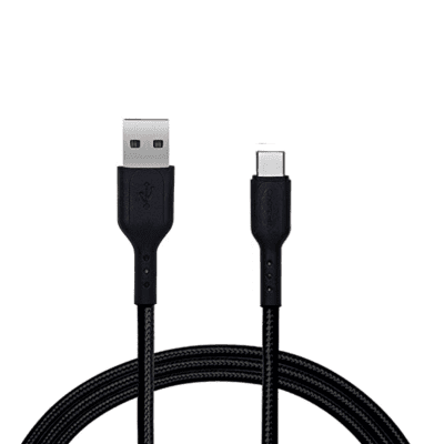 Champion USB to Type-C 3Amp Data Sync & Charging Cable Braided for all Android & Type-C Devices (Black) Champion USB to Type-C 3Amp Data Sync & Charging Cable Braided for all Android & Type-C Devices (Black)