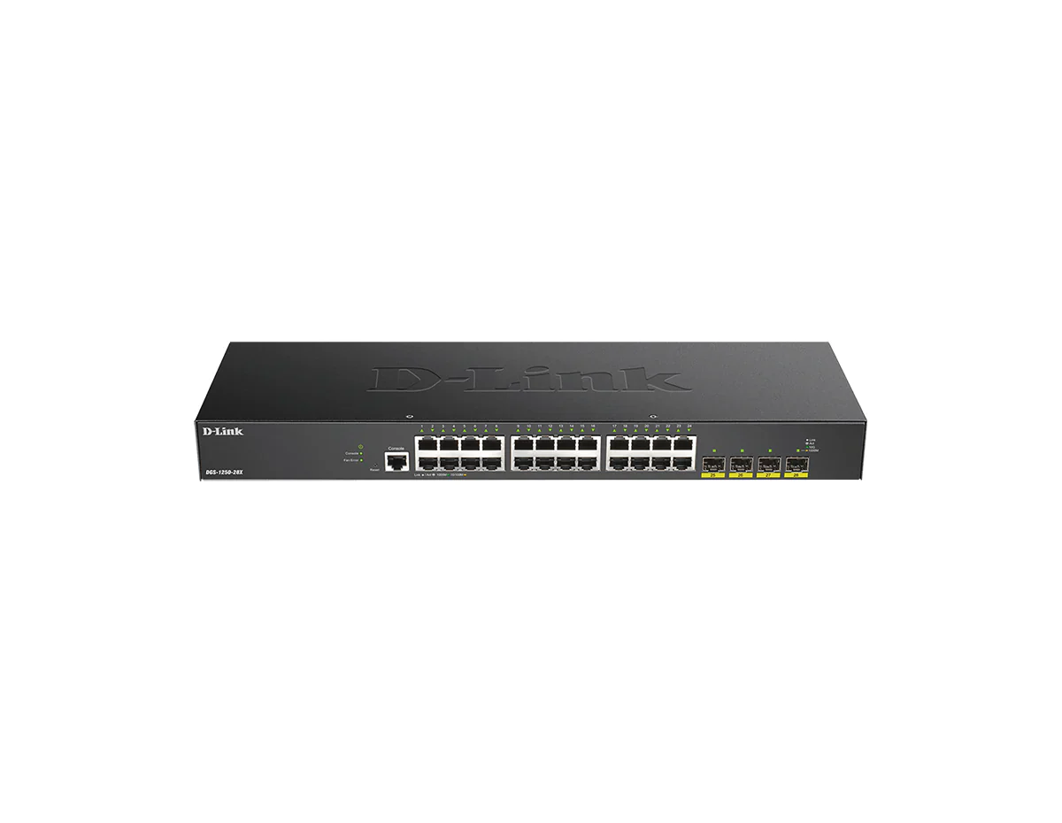 D-Link 28 Port Smart Managed Gigabit (DGS-1250-28X)