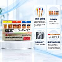 DiaDent Gutta Percha Points for ProTaper