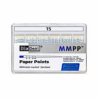 Diadent Paper Points -2% #15 Pack of 120 Root Canal Paper Points