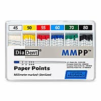 Diadent Paper Points Millimeter Marked 2% Endodontic Paper Points