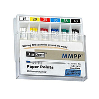 Diadent Paper Points Millimeter Marked 2% Endodontic Paper Points