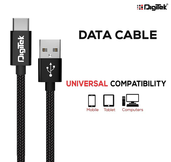 Digitek Charge Type C USB Cable (DC 1M C NBBLK)