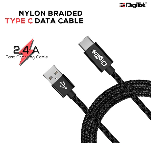 Digitek Charge Type C USB Cable (DC 1M C NBBLK)