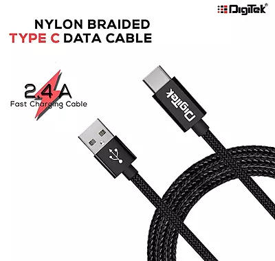Digitek Charge Type C USB Cable (DC 1M C NBBLK) Digitek Charge Type C USB Cable (DC 1M C NBBLK)
