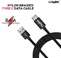 Digitek Charge & Data USB Cable ,1 Metre, Black (DC 1M MU NB BKL )
