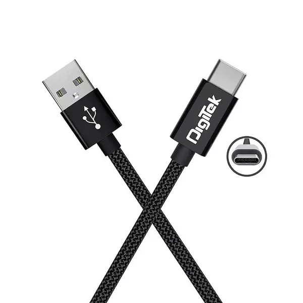 Digitek Charge & Data USB Cable ,1 Metre, Black (DC 1M MU NB BKL ) Digitek Charge & Data USB Cable ,1 Metre, Black (DC 1M MU NB BKL )